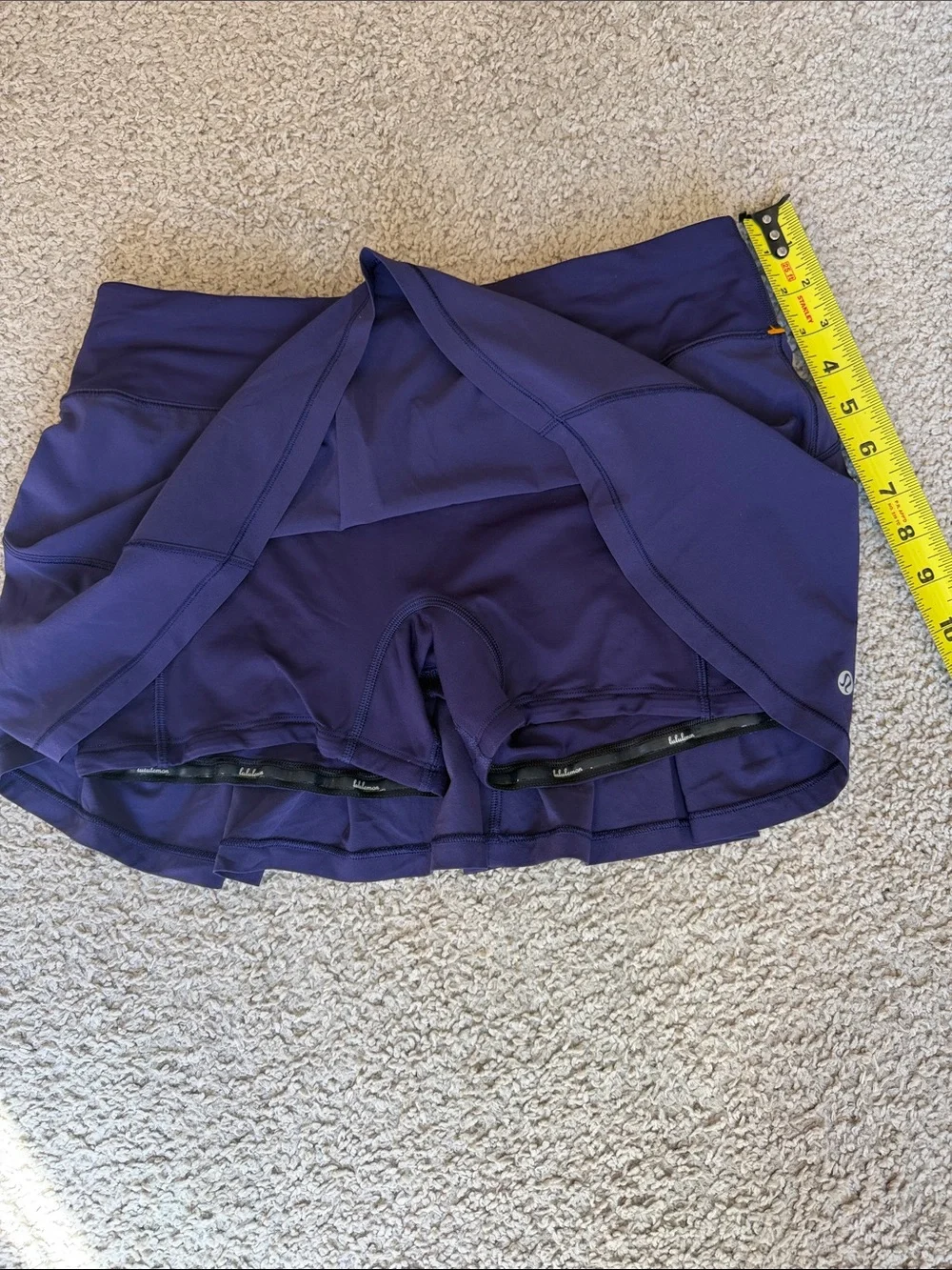 lululemon athletica pleated mini